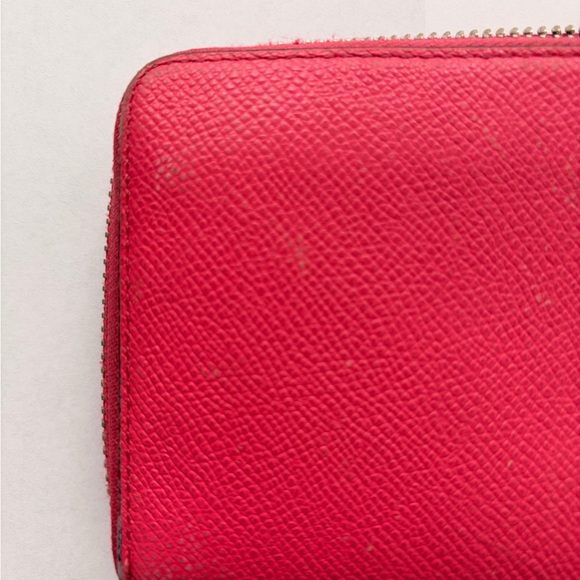 Coach Hot Pink Zip Wallet - Picture 3 of 16